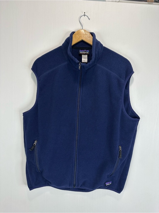 Patagonia Other - Patagonia Synchilla Men’s Navy Fleece Vest - Zip Front